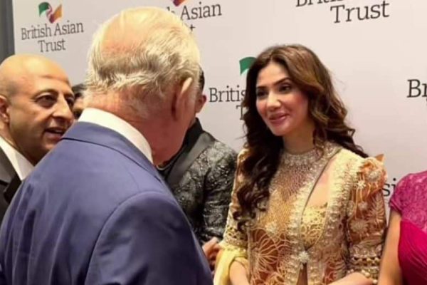 Mahira Khan meets King Charles at British Asian Trust dinner in London