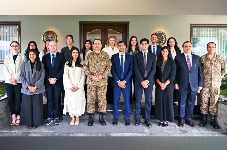 Field Marshal Asim Munir meets Harvard students