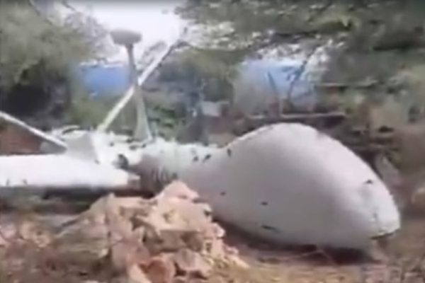 Israeli-made drone operated by Indian Navy crashes
