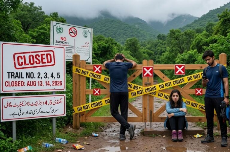 Islamabad closes five major hiking trails ahead of August 14