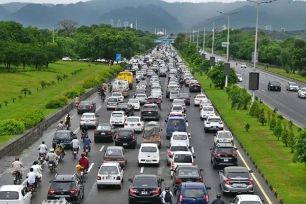 Islamabad traffic plan: Srinagar Highway to remain closed till 12pm today