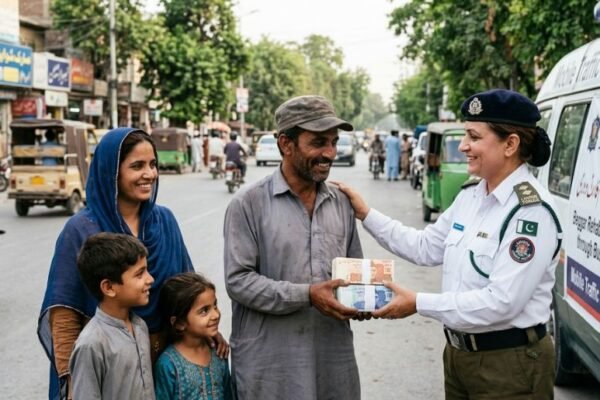 Lahore Traffic Police to help beggars start businesses with loans up to Rs500,000