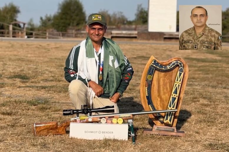 Lt Col Junaid Ali crowned world champion at F-Class long range shooting championship