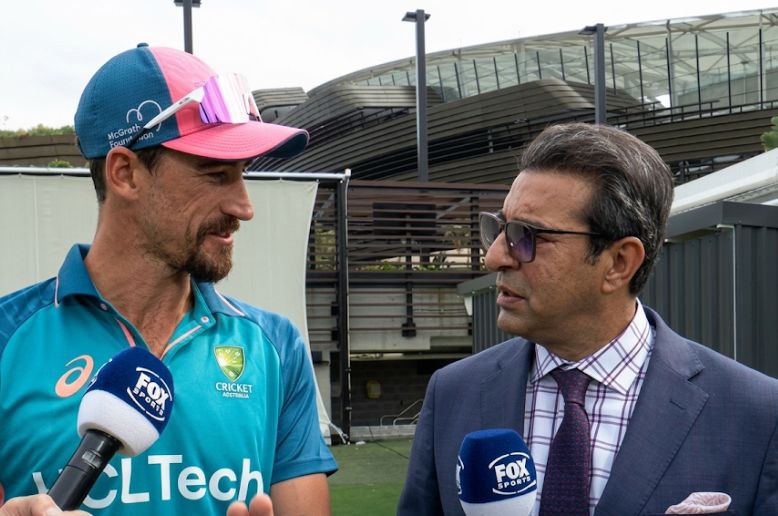 Mitchell Starc leaves Wasim Akram behind in test cricket