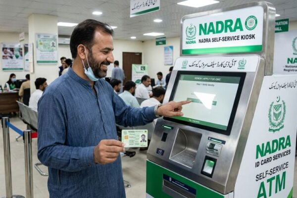 NADRA announces ATM-style self-service kiosks for ID card services
