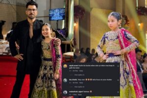 ‘Let kids be kids’: Netizens criticise Aayat Arif’s ramp walk at Kashees show