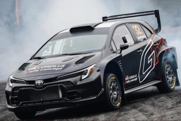 Toyota unveils new Corolla built for rally racing