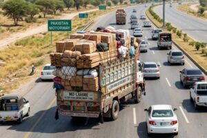 ‘No overloaded vehicles allowed on motorways’, says Aleem Khan