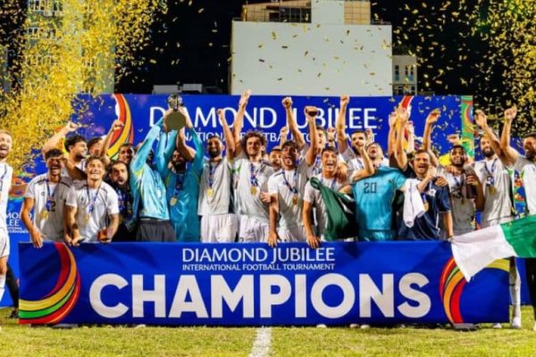 Pakistan crush Afghanistan 2-0 to lift Diamond Jubilee football crown