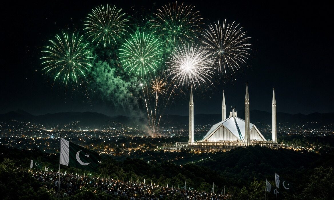 Pakistan Independence Day 2026 fireworks
