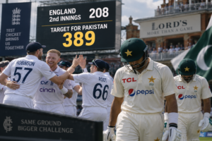 Pakistan face 389-run chase against England at Lord’s
