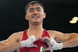 Pakistani boxer Glasgow