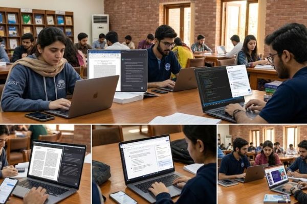 How is AI changing the study habits of Pakistani university students?