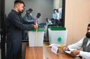AJK polls: Voting hours extended until 6pm in Muzaffarabad Division
