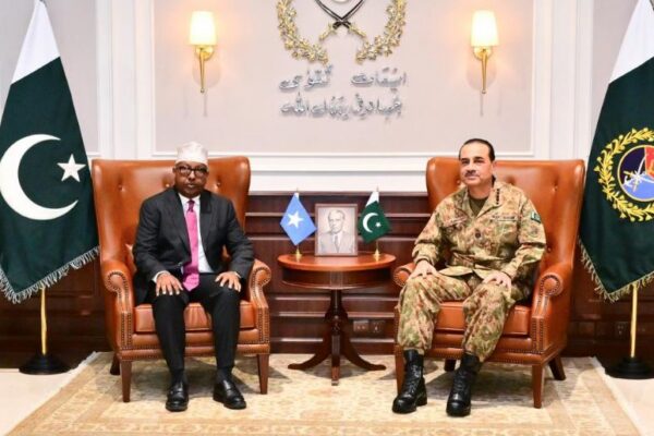 Somalia Defence Minister calls on Field Marshal Syed Asim Munir, reaffirms defence cooperation
