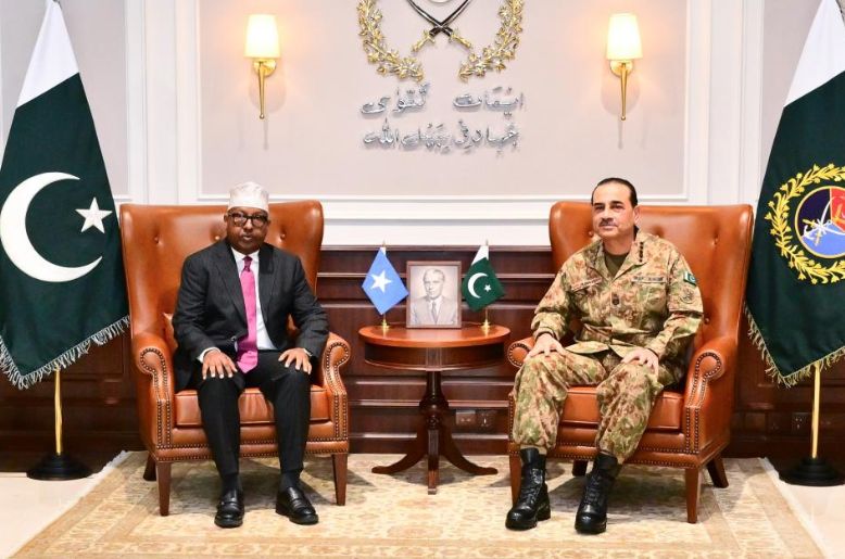 Somalia Defence Minister calls on Field Marshal Syed Asim Munir, reaffirms defence cooperation