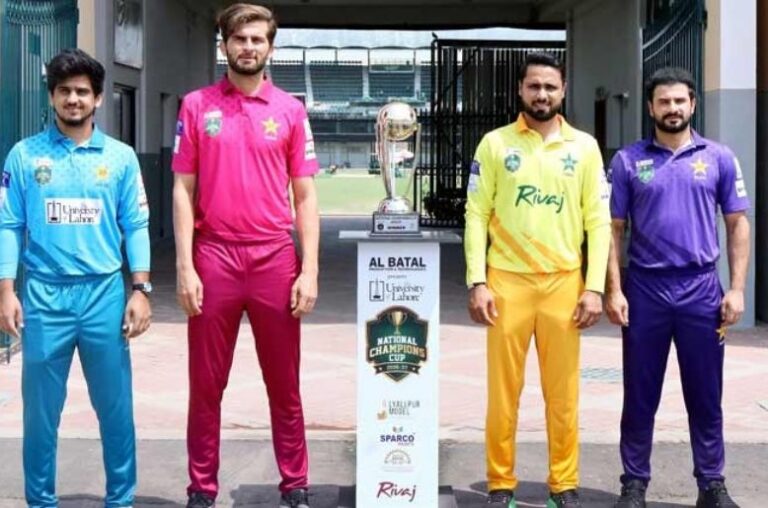 National Cricket Champions Cup set to begin in Multan as trophy unveiled