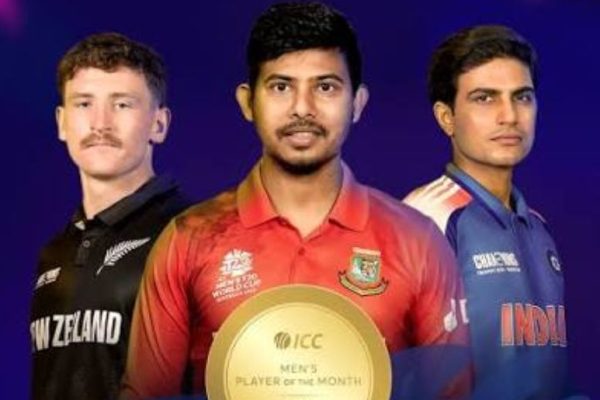 ICC announces nominees for June player of the month award