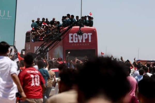 Egypt team receives hero’s welcome following historic World Cup run