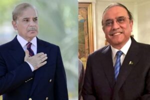 President Zardari PM Shehbaz message Kashmir day