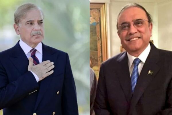 President Zardari PM Shehbaz message Kashmir day