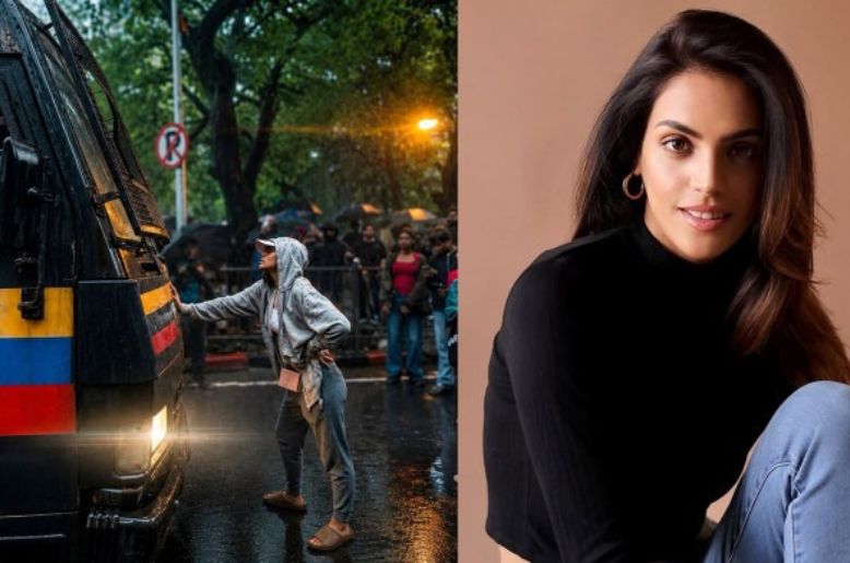 Rhiya Ahir CJP harassed, rhiya ahir, cjp protest, cjp, viral girl rhiya ahir
