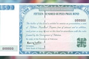 Rs1,500 prize bond draw date announced