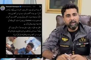 SSP Captain (retd) Hamza Humayun dismisses viral social media video as fake