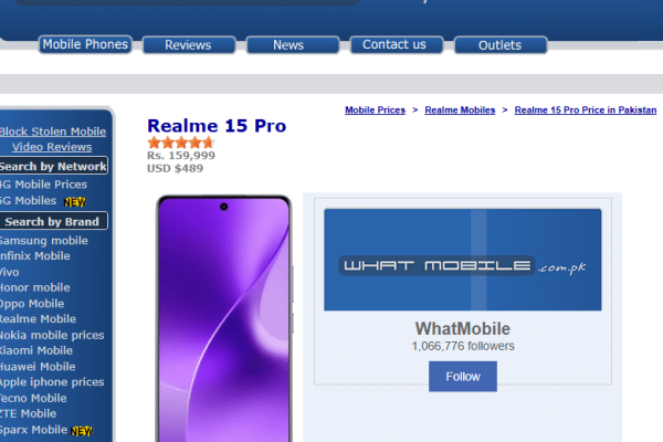 All about Realme 15 Pro 5G: price and specs