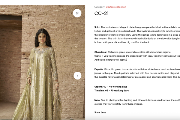 Price details of Maryam Nawaz’s outfit at Junaid Safdar’s baraat