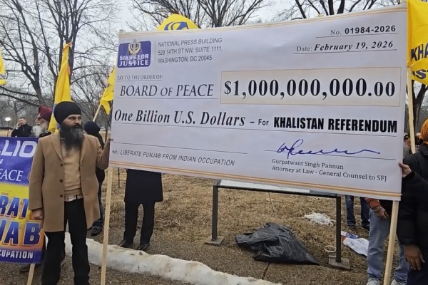 ‘We want liberation from Indian occupation’: Khalistan leaders pledge $1B to join Board of Peace