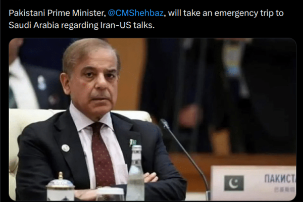Fact Check: PM Shehbaz not taking emergency trip to Saudi Arabia