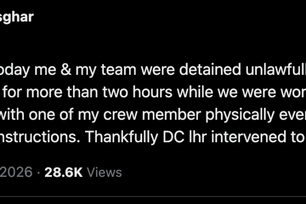 Fact Check: Reporter was never physically harmed by Metropolitan Corporation Lahore
