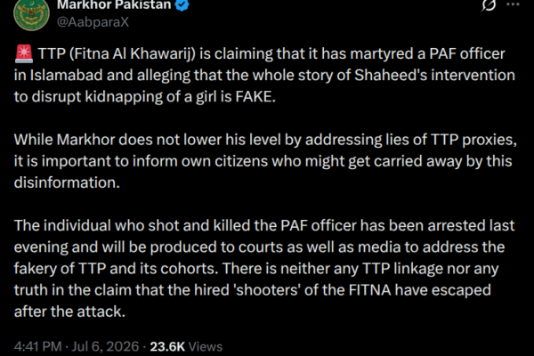 ‘Taliban have no credibility and may soon claim thefts, robberies too’: Khawaja Asif