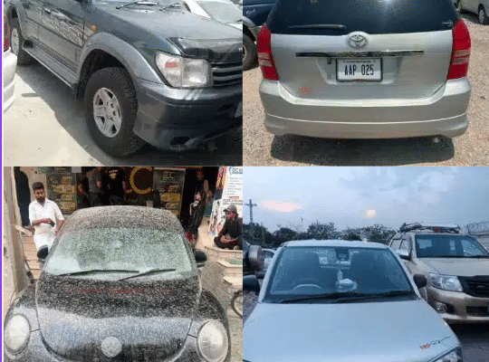 Islamabad Customs seize 10 smuggled vehicles, goods worth Rs113m