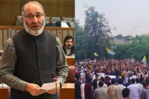 Senator Mushtaq booked over F-10 protest