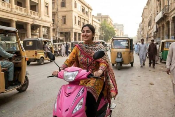 Sindh govt to distribute 1,000 more free pink EV scooters to women