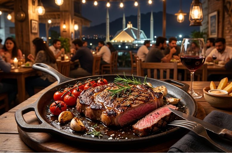 Top 10 best places for affordable steak in Islamabad