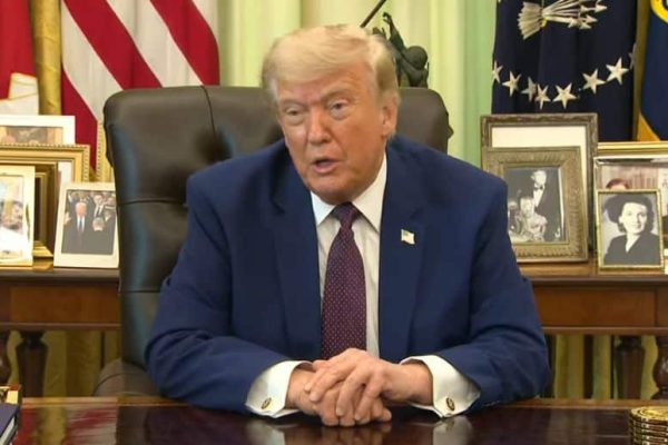 ‘We could launch a massive attack on Iran tonight,’ says Trump