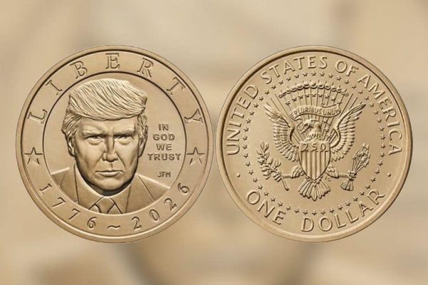 New dollar coin featuring Trump sparks debate