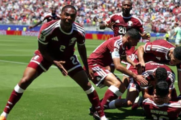 Qatar rewrite history books with first WC point against Switzerland