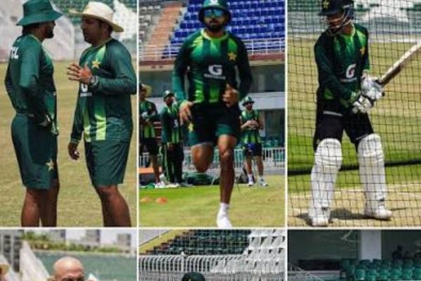 Pakistan test squad kicks off training camp ahead of West Indies tour