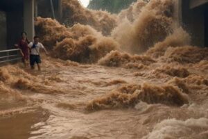 Massive flash floods and landslides strike Nepal-Tibet border