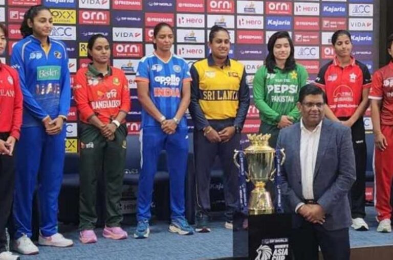 Women’s Asia Cup T20 trophy unveiled in Dubai