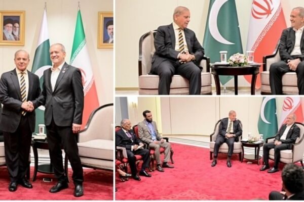 PM Shehbaz, Iranian President discuss Pakistan-Iran ties on sidelines of SCO Summit
