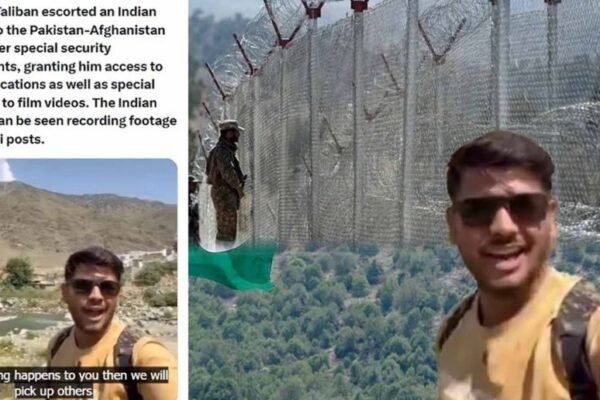 India-Taliban ugly nexus against Pakistan exposed; Indian YouTuber given special access to border