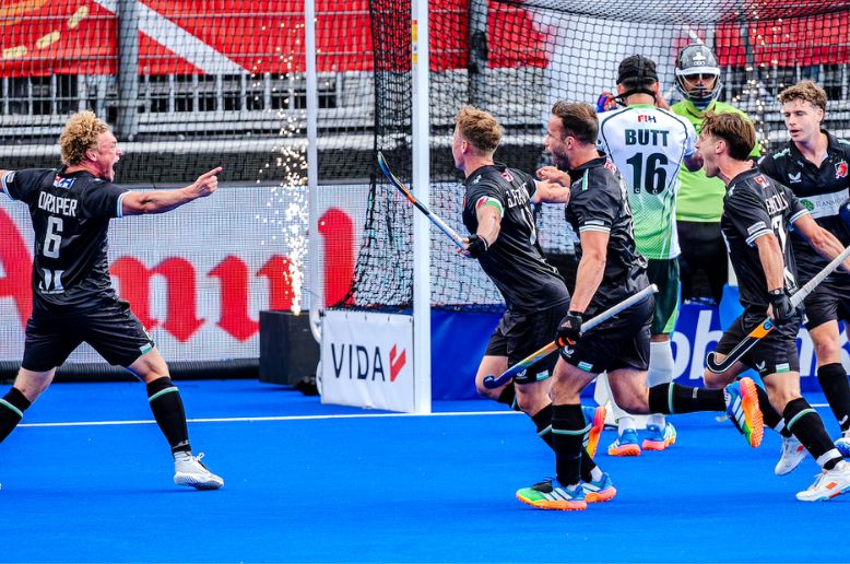 Pakistan, Wales share thrilling 3-3 draw in Hockey World Cup