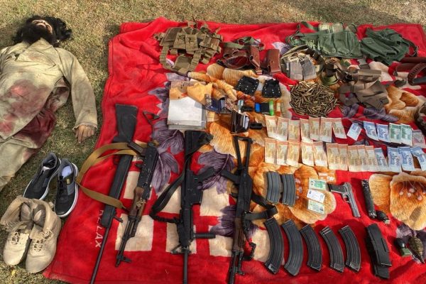 Joint operation in Mamash Khel: terrorist killed, massive weapons seized