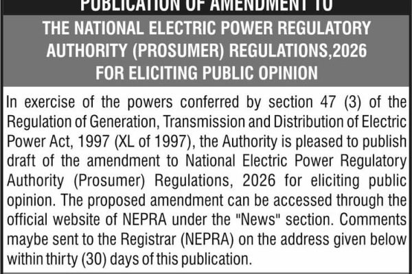 Good news for solar consumers: NEPRA maintains net metering policy