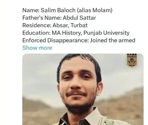 India-backed propaganda account ‘Bahott Baloch’ permanently banned from X